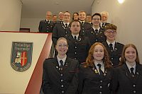 20. Februar. Musikzug Schloß Neuhaus der Freiwilligen Feuerwehr Paderborn.