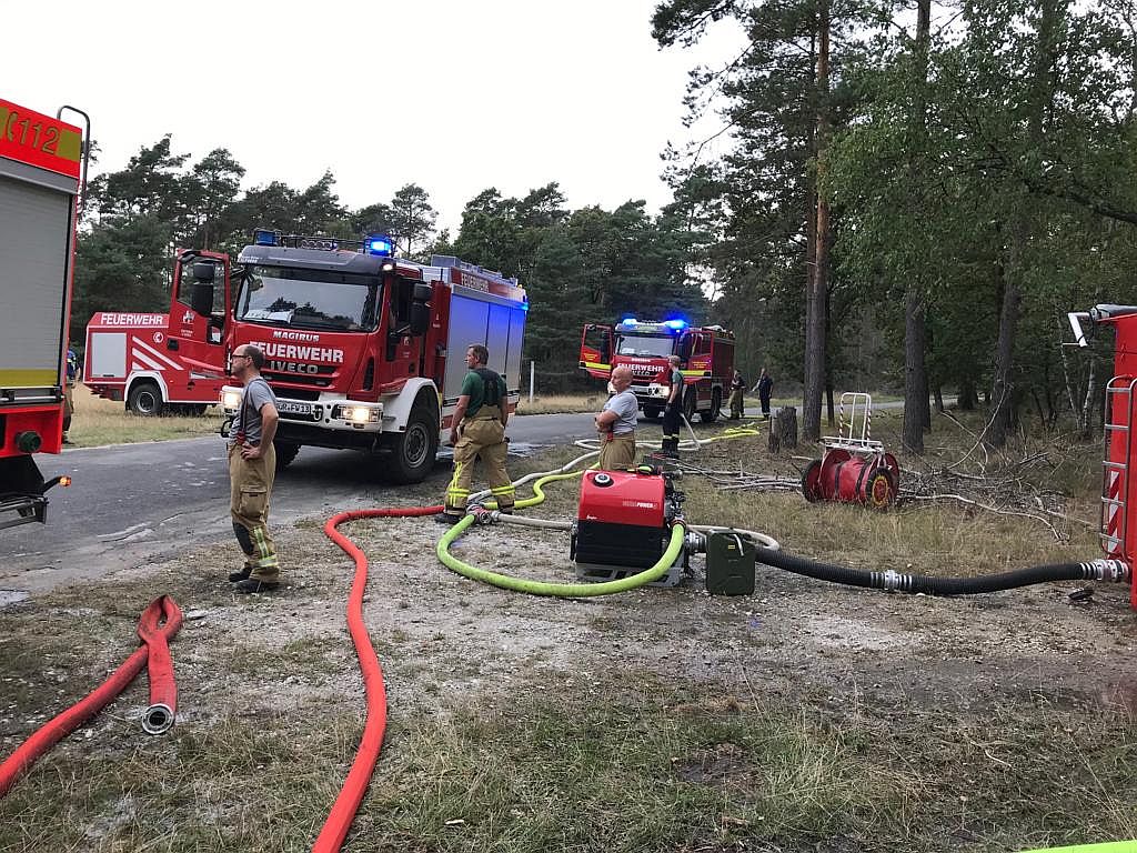 Hövelhof. Truppenübungsplatz Senne.